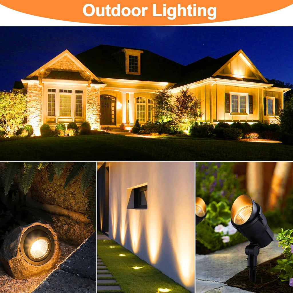 MR16 LED Bulbs 50W Halogen Equivalent, 2700K Warm White, 5W MR16 GU5.3 Bi-Pin Base 12V Low Voltage Spotlight Bulb