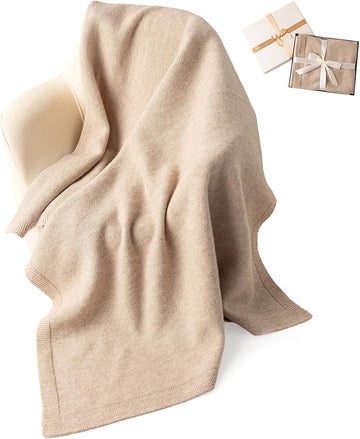 Baby Blanket Merino 100% Wool Baby Receiving Blanket Ultra-Soft & Temperature-Regulating Infant Blanket [28"x34"]
