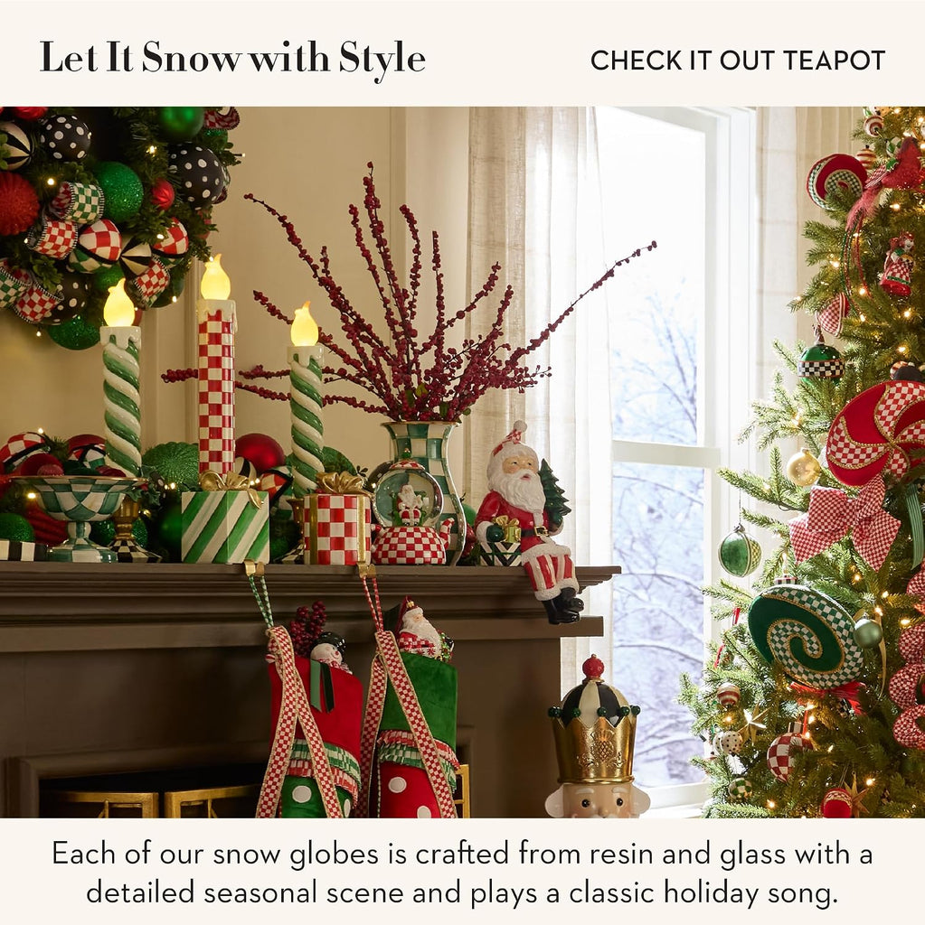 Snow Globe, Check It Out Teapot