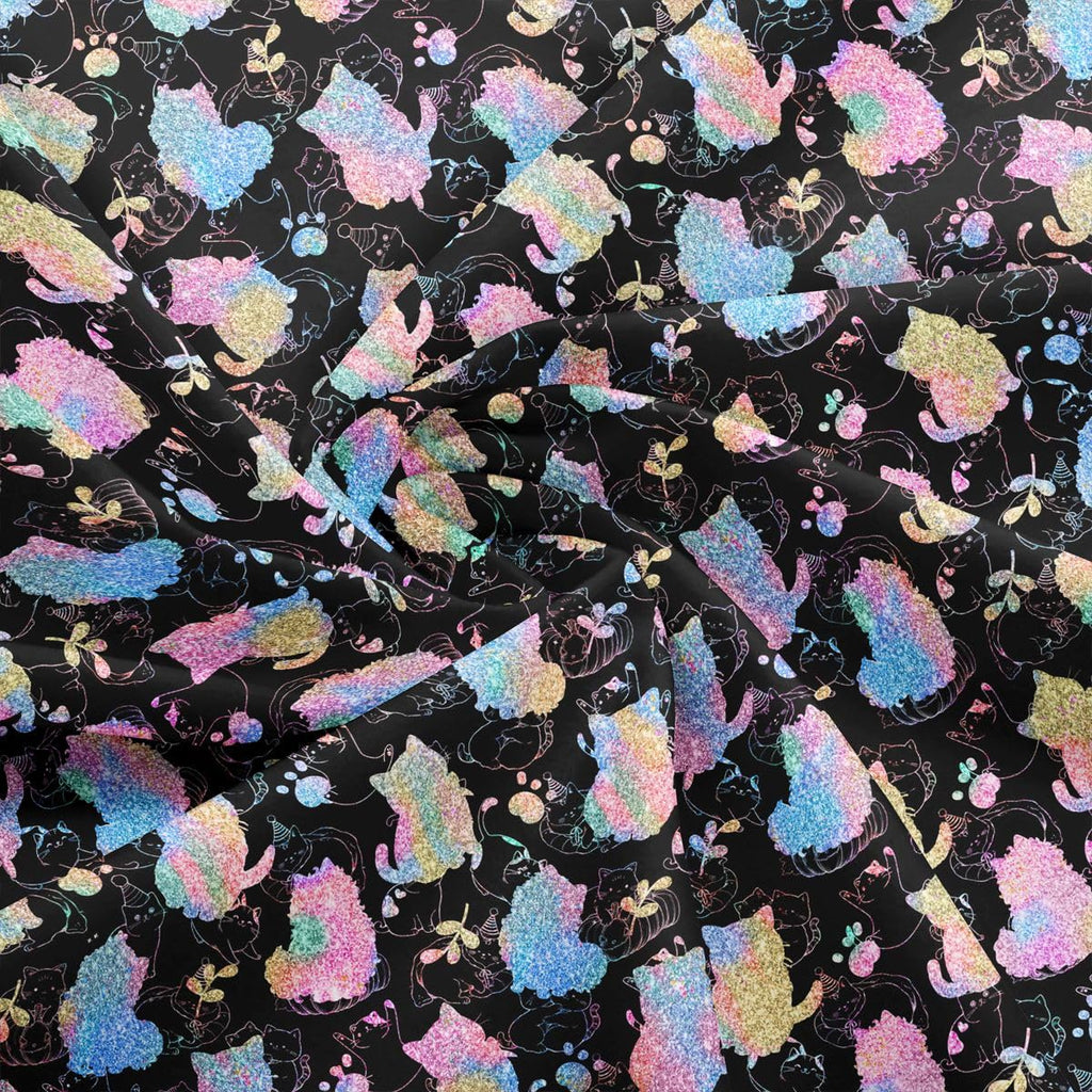 Cats Fabric by The Yard Soft 10 Yards