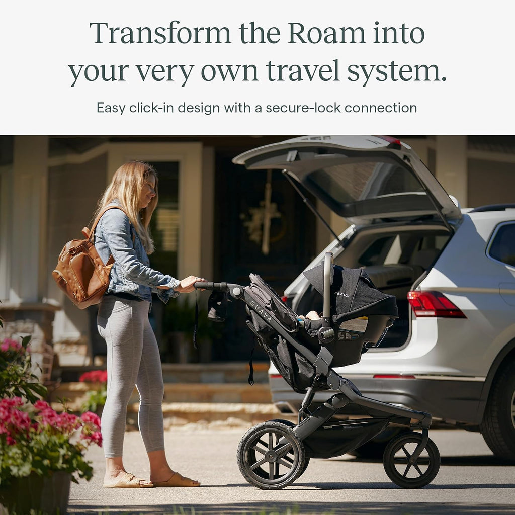Roam Jogging Stroller with 3D Nesting Fold | Compact-Folding Baby & Toddler Travel Stroller | All-Terrain Running