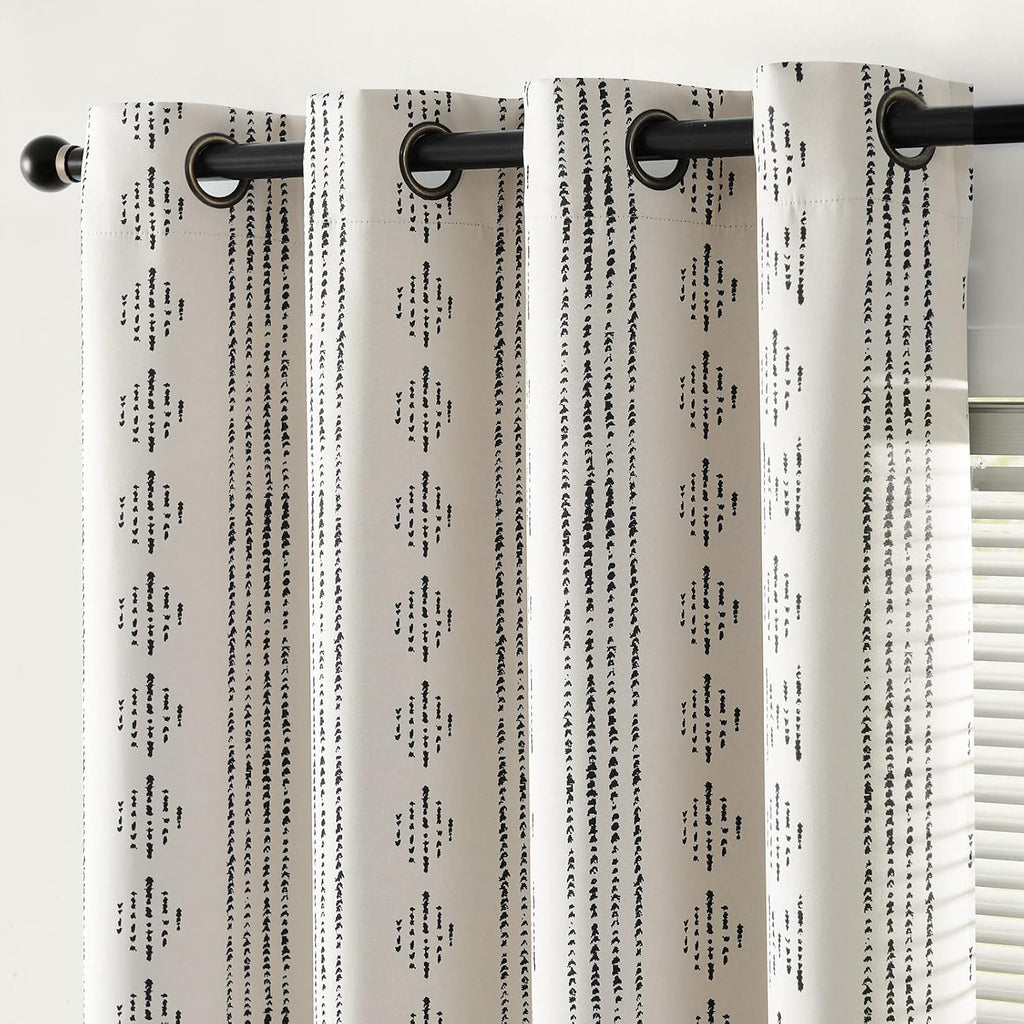 Boho Blackout Curtains (Set of 2 Panels) Living Room