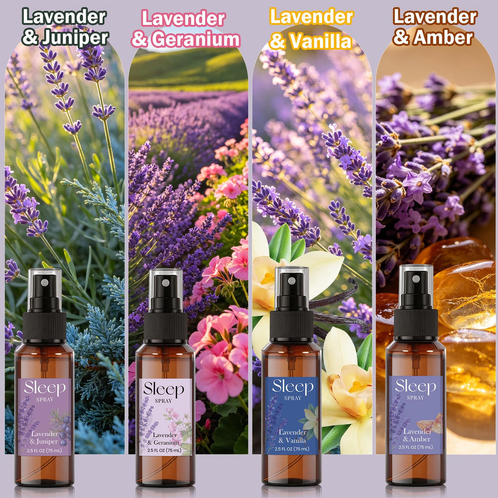 Sleep Spray, 10.14 FL Oz Calming Lavender Pillow Spray for Sleep