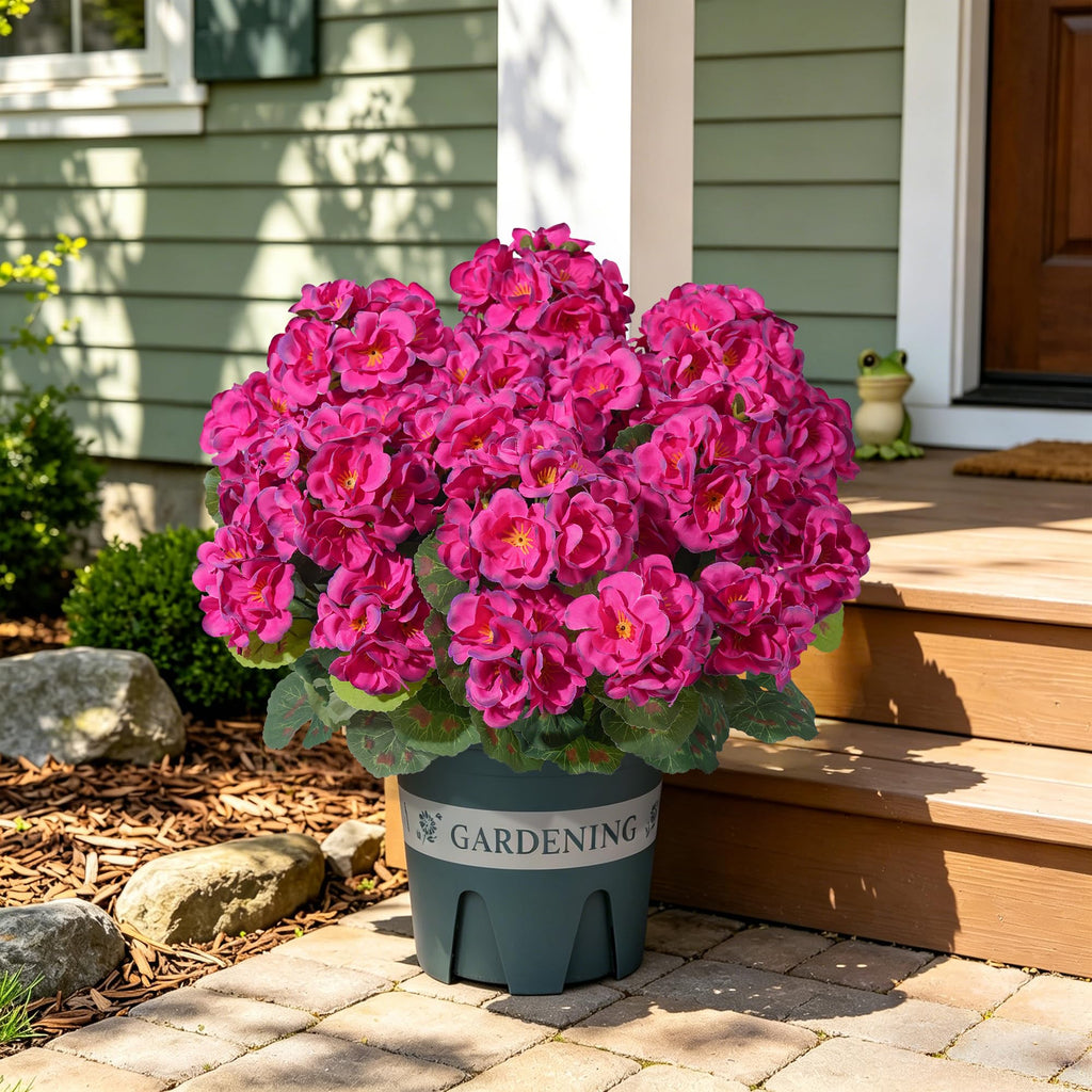 Geraniums Artificial — Faux Plants & Florals | Casa Home Living