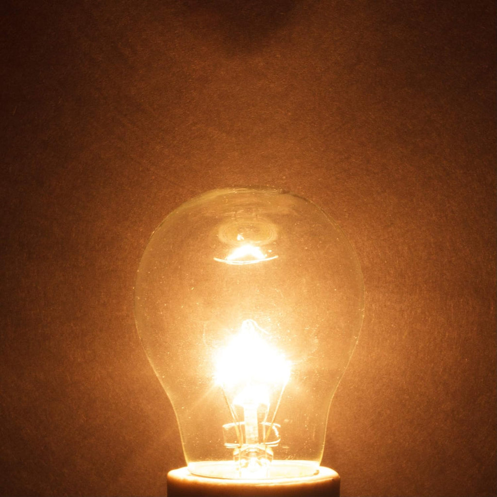 Incandescent Appliance Light Bulb A15 25W E26 2700K, 6 Pack