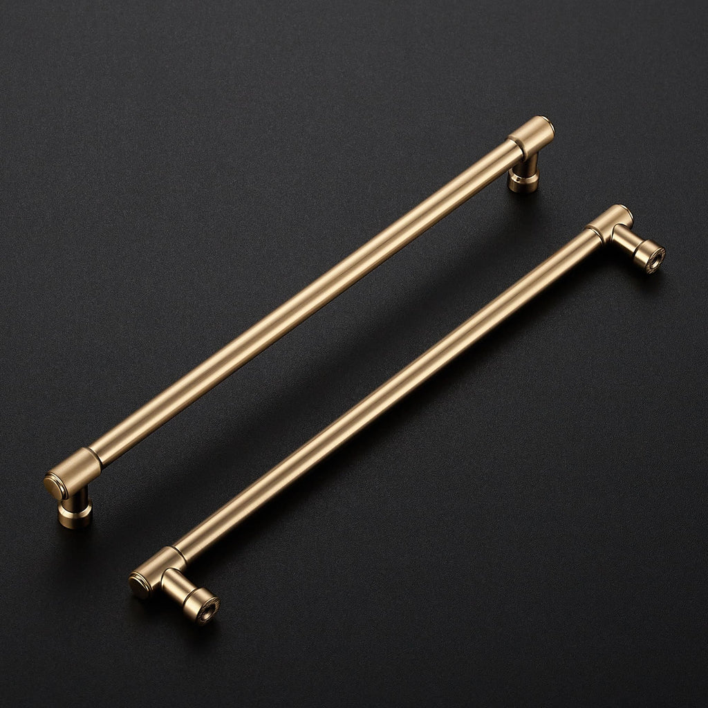 Champagne Bronze Kitchen Pulls Cabinet Handles 10 Inch 2 Pack