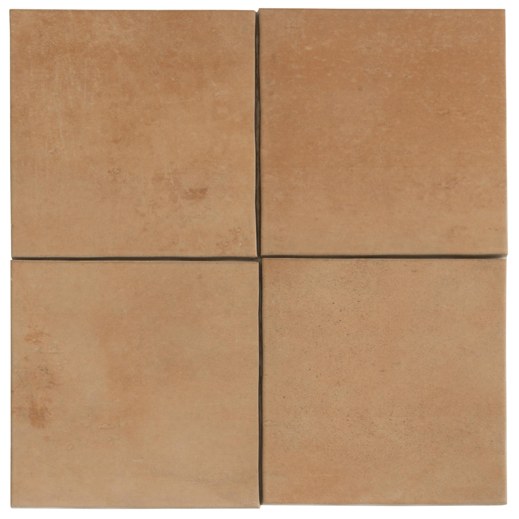 Mosaic Porcelain Tile Terracotta 6x6 Matte 19-Pack