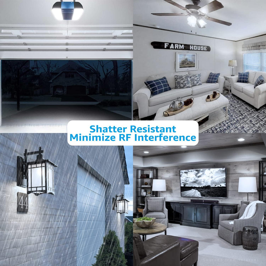 Universal Garage Door Opener LED Bulb A19, 5000K