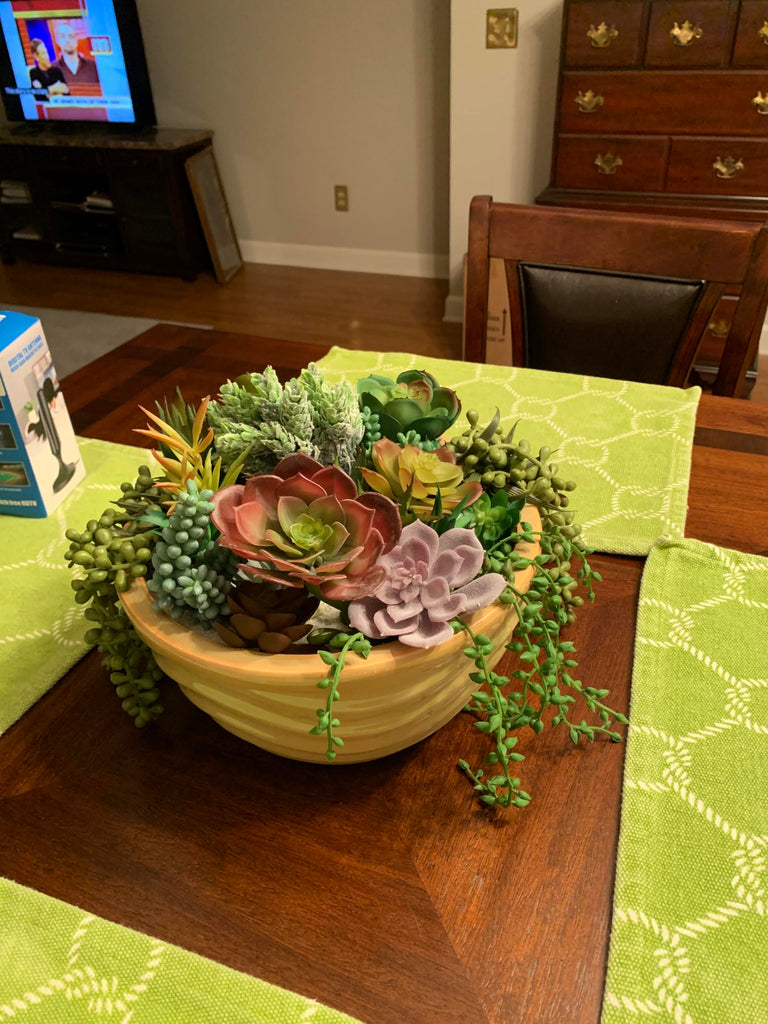 Artificial Succulents Plants Unpotted -14 Pack- Large Fake Succulent Plant Indoor Outdoors - Realistic Faux Cactus