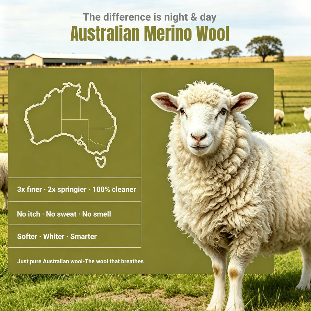 100% Australian Wool Comforter -All Season Breathable Duvet Insert
