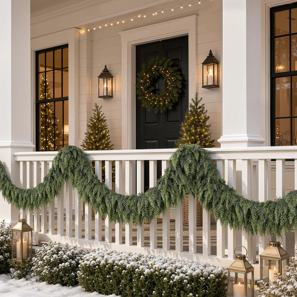 Encrypting Real Touch &Full Cedar Garland