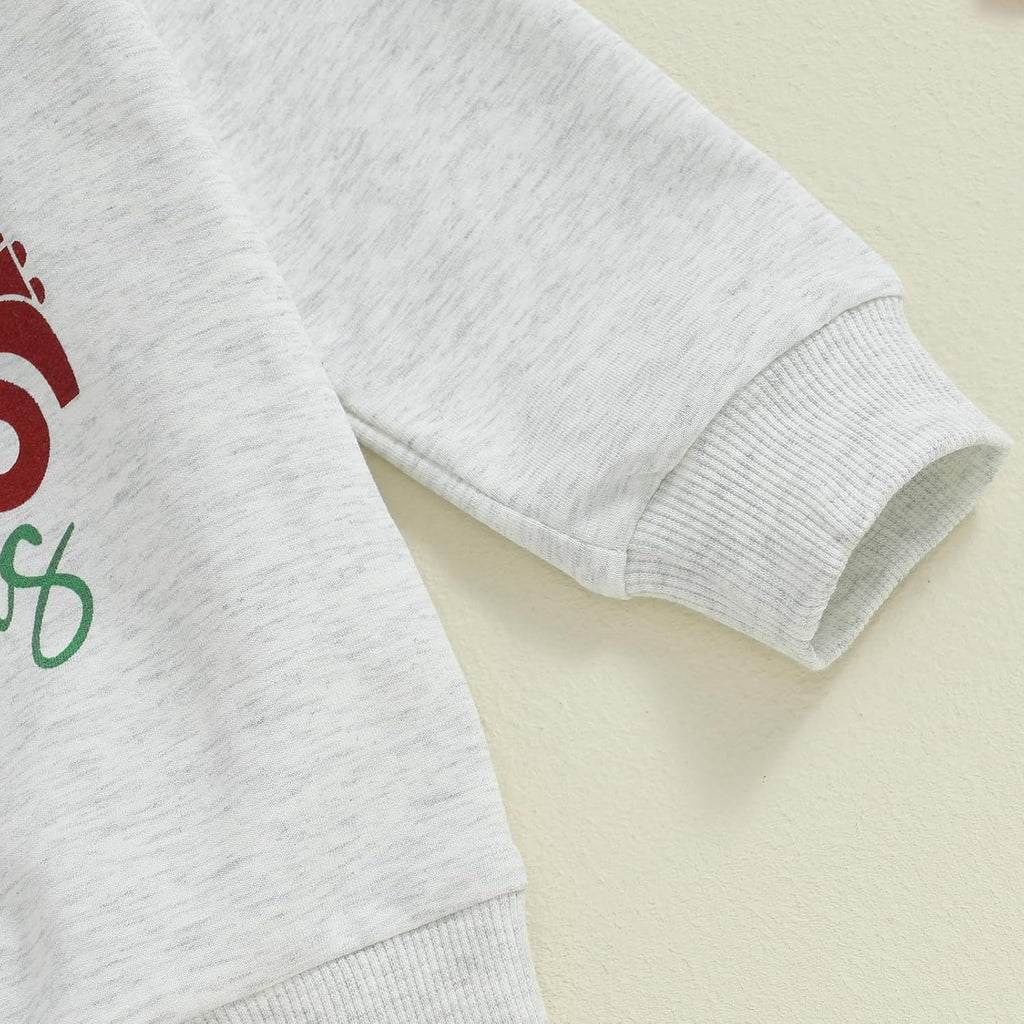 Toddler Baby Boy Clothes Truck Print Sweatshirt Top Jogger Pants Set