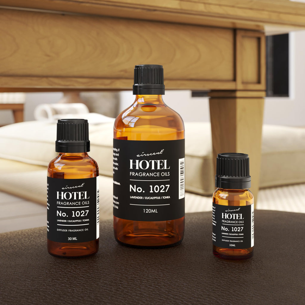 AirScent Hotel Diffuser Oil No. 1027 - Zen Hotel Scent Inspired - 120 mL