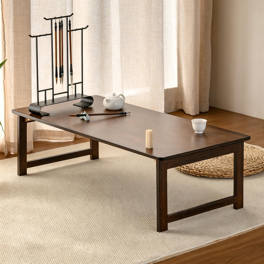 Japanese Folding Floor Table Foldable Coffee Tables Wood