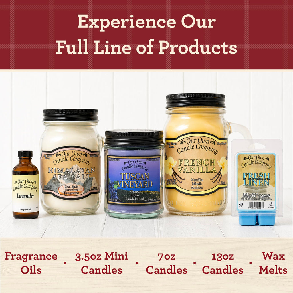 Buttered Maple Syrup Scented 13 Ounce Mason Jar Candle