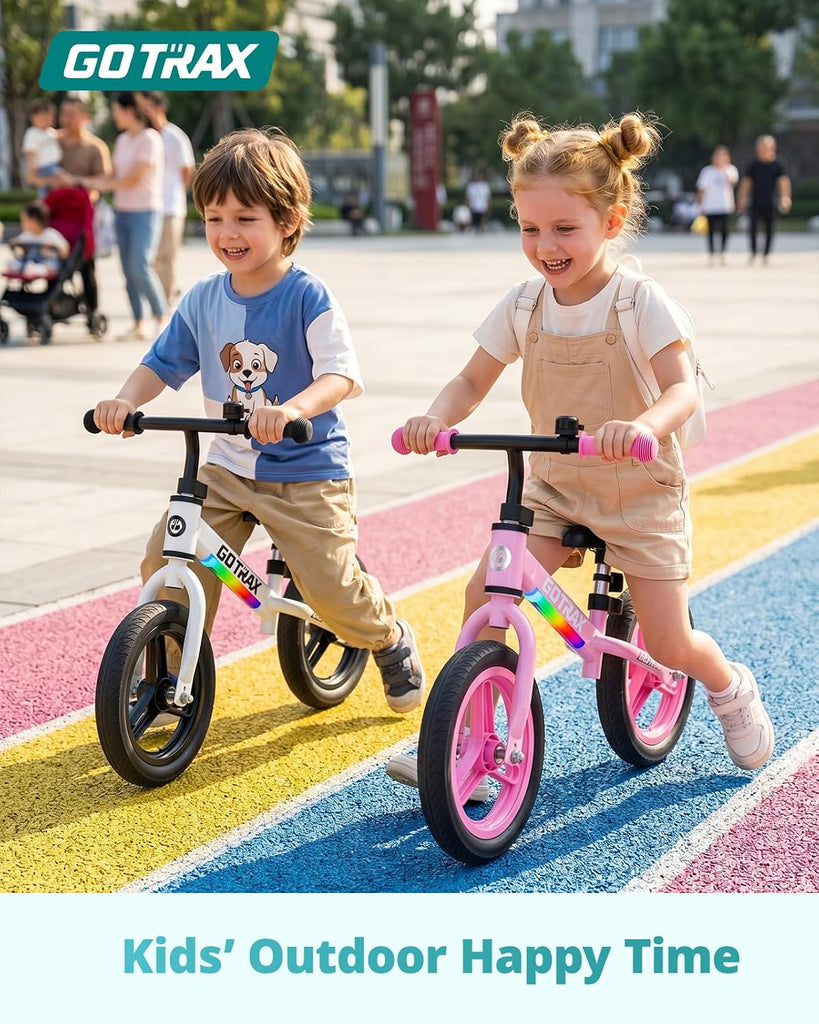 KS12 Toddler Balance Bike, 12" No-Pedal Bike for Boys&Girls Ages 2-5