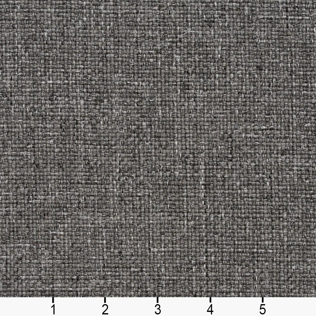 Charcoal Grey Solid Tweed Commercial Automotive and Church Pew Upholstery Grade Fabric by The Yard | Cormac Slate
