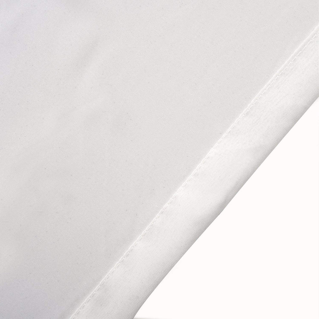 Indoor Outdoor Solid Sheer Curtain Pinch Pleated White 120" W X 84" L Wide Opulent Voile Drapes (1 Panel)
