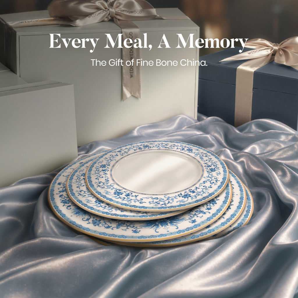 24-Piece Fine Bone China Dinnerware Set for 8
