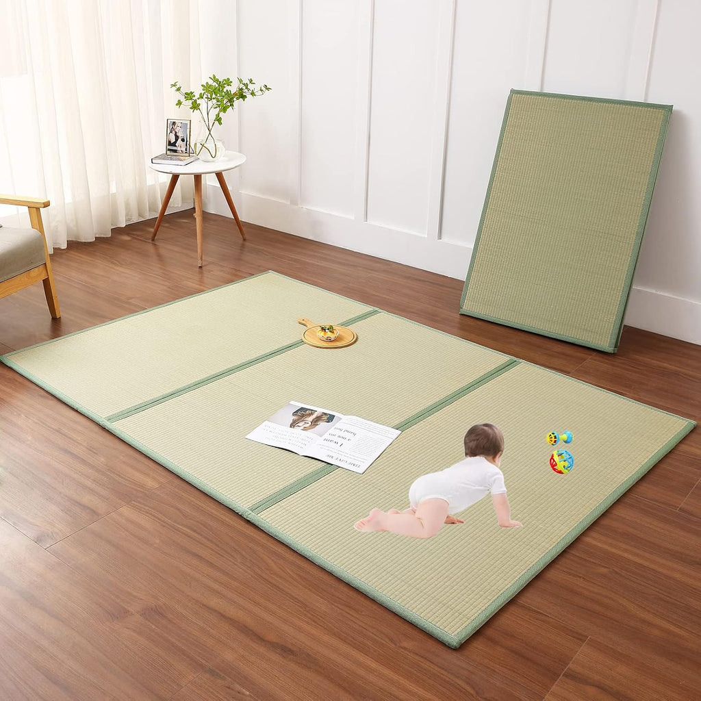 Igusa Rush Grass Floor Tatami Mat, 79" x 39" x 0.5"