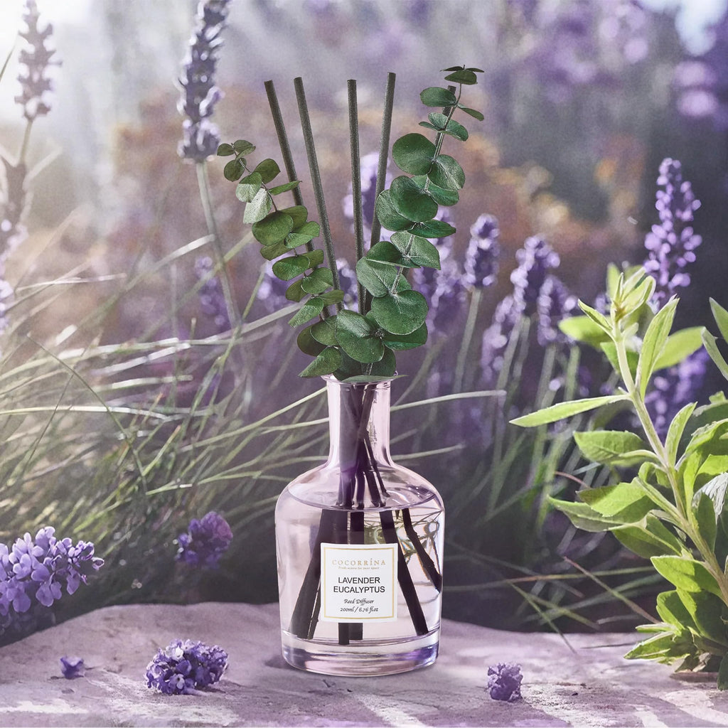 Lavender Eucalyptus Reed Diffuser, 6.76 oz