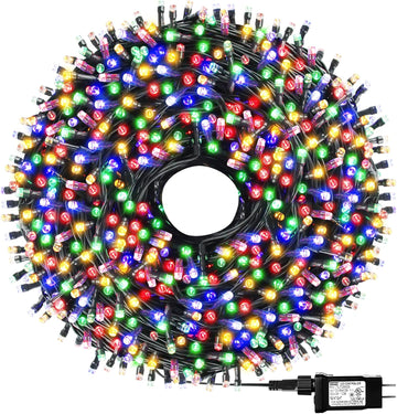 1000 LED 328FT 8Modes Christmas String Lights Christmas Tree Lights