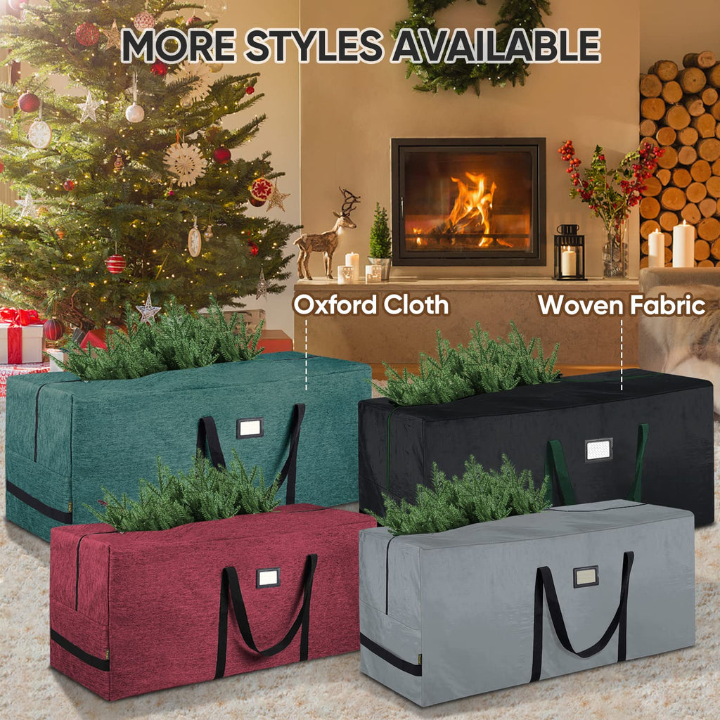 9 ft Christmas Tree Storage Bag, Heavy Duty Extra Large Artificial Christmas Tree Bag with Reinforced Handles and