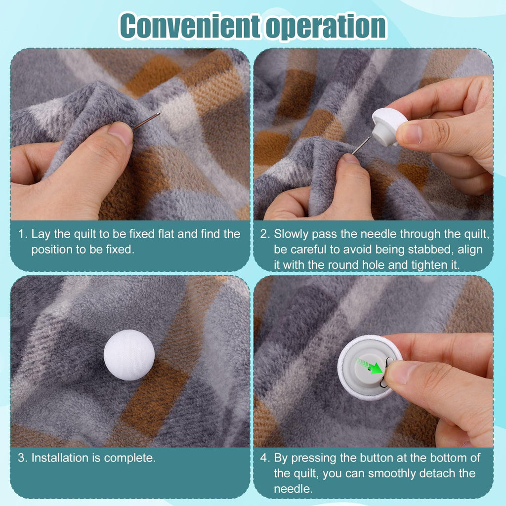8pcs, Anti-Slip Duvet Pin Duvet Clips