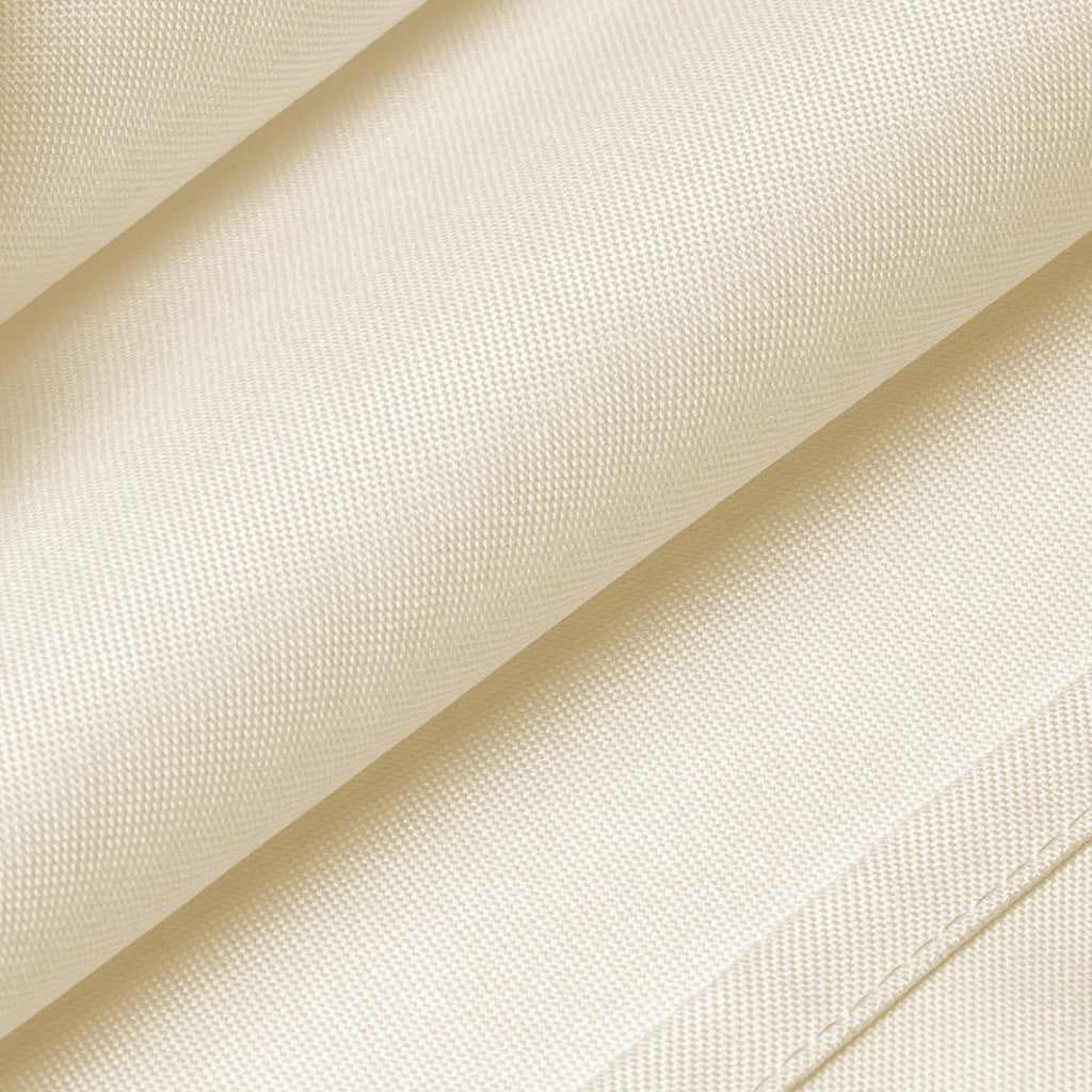 70" Round Premium Tablecloth for Wedding/Banquet/Restaurant - Polyester Fabric Table Cloth - Ivory