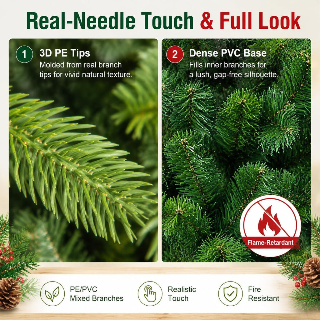 PE&PVC Mixed Christmas Tree, Xmas Tree