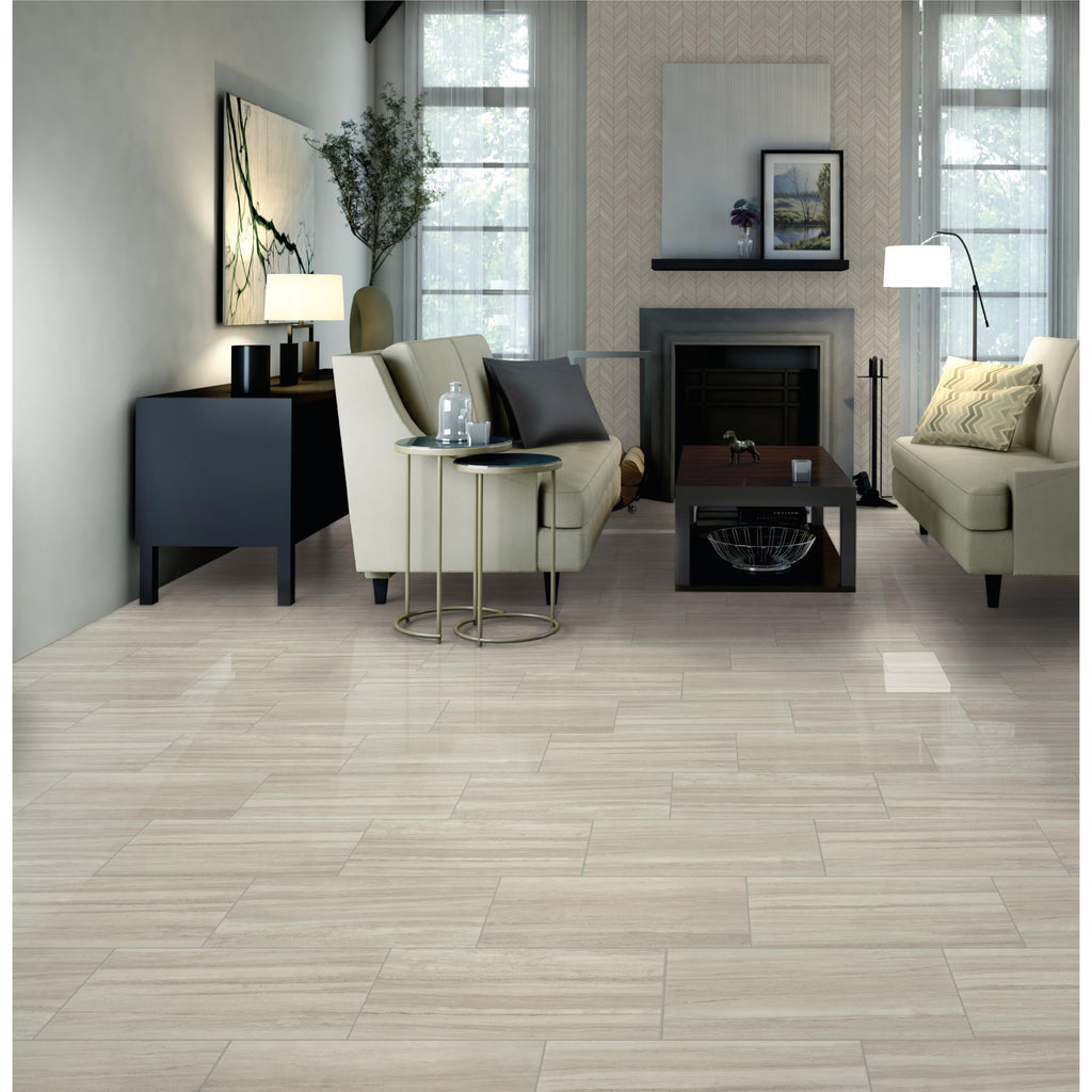 Articulo 12 x 24 Glazed Porcelain Floor Tile Polished (9 PC Per Carton) (17.01 SQFT Per Carton)