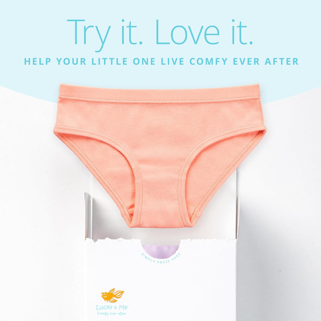 Ryleigh Girls Bikini | Children's Organic Cotton Tagless Underwear | Pack