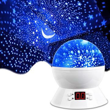 Star Projector Night Light for Kids | Star Light Projector with Timer