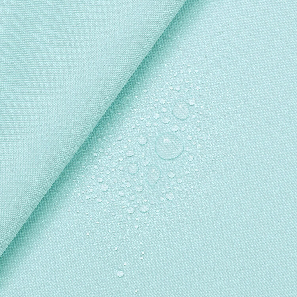Waterproof Canvas Fabric 600D Heavy Duty Polyester Sewing Upholstery w/PVC Backing - Aqua (1 Yard)