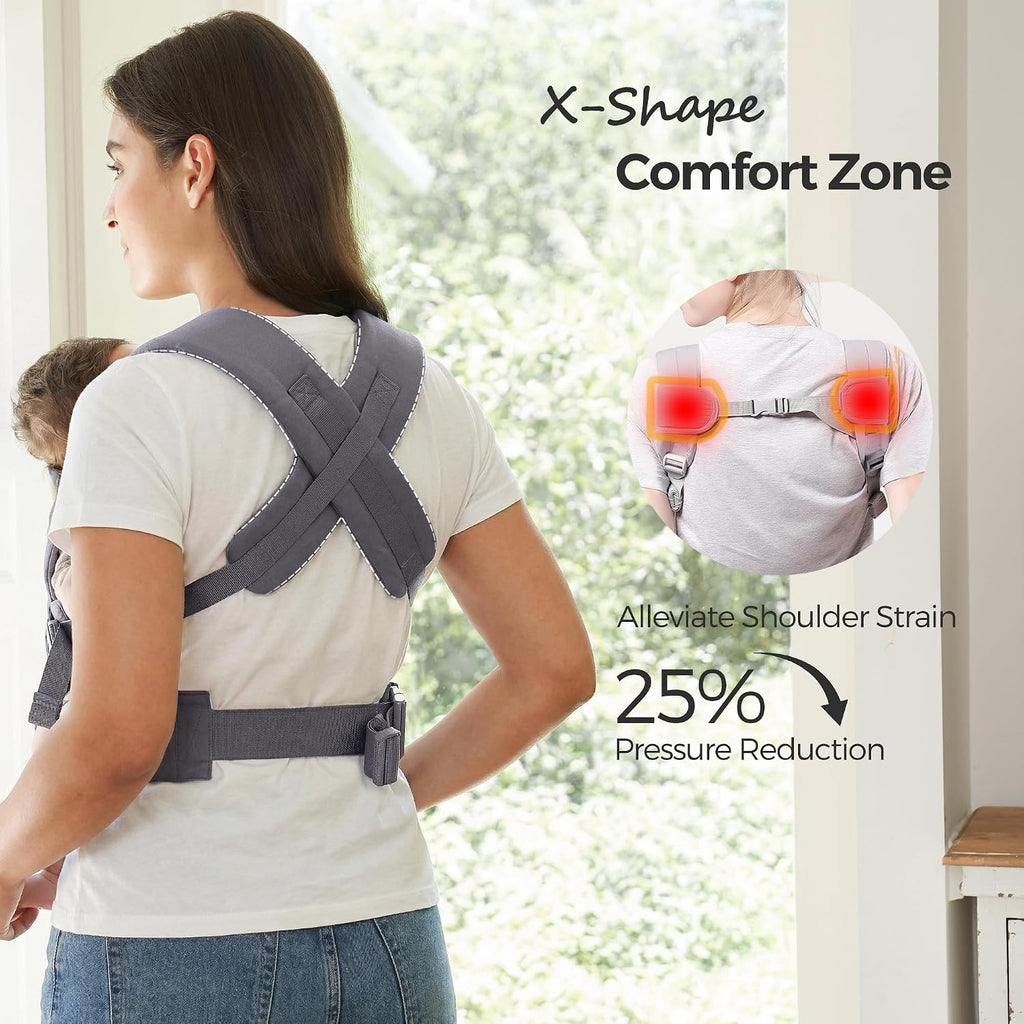 Newborn Carrier WeeSnug- Lightweight and Cozy Comfort for 7-25 lbs