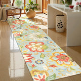 Floral Extra Long Runner Rugs