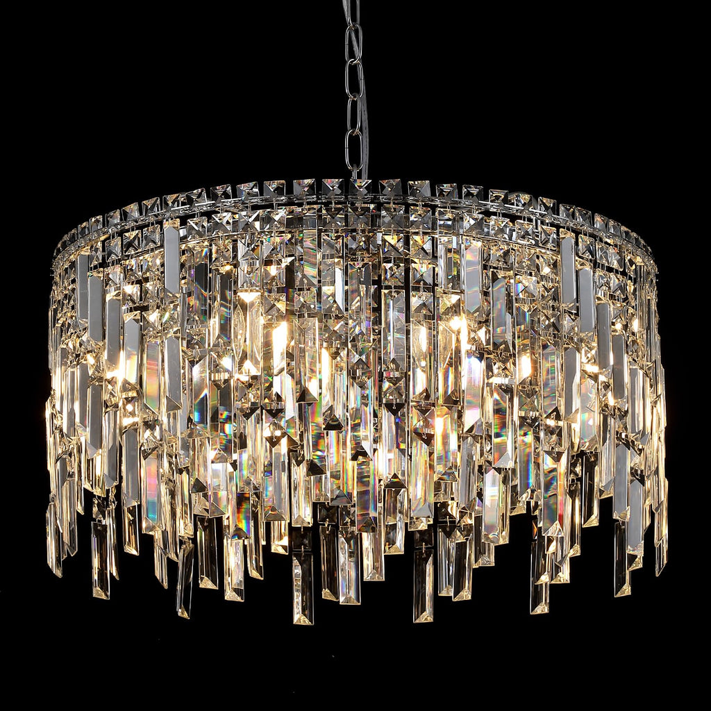 Chandelier Crystal Pendant Replacement DIY K9 Crystal Prisms with Hooksfor Crystal Chandeliers Crystals Acessory