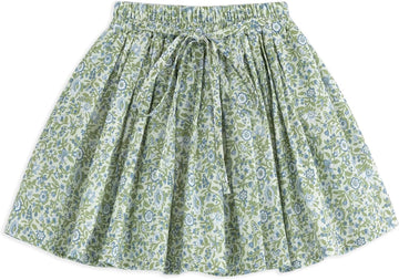 Toddler Girls Skirt, Floral Pleated
