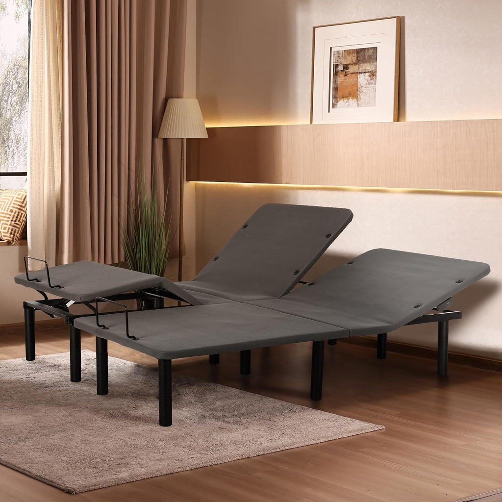 Adjustable Bed Frame Twin XL Bed Base with Wireless Remote, Head & Foot Incline, Zero Gravity,USB Type C (with