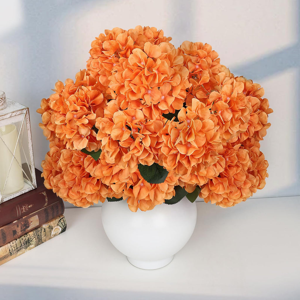Fall Orange Artificial Bulk - 6 PCS Large 54 Heads