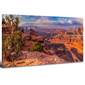 Nature Desert Wall Art Office Grand Canyon Landscape Picture Canvas Western Mountain Scenery Wall Decor USA Western