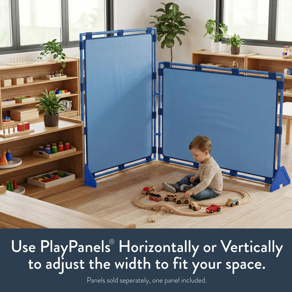 PlayPanel Room Divider 59.5" x 47.5", Sky Blue