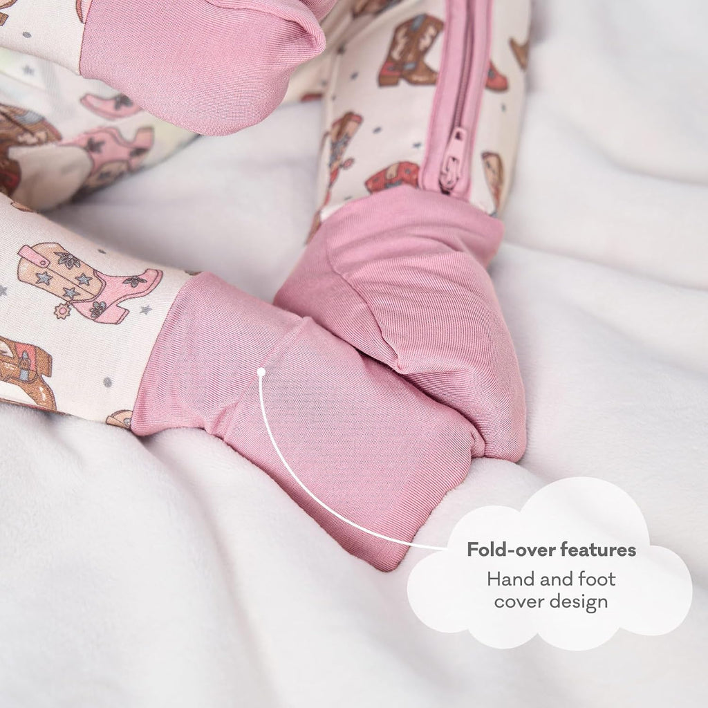 Baby Sleeper Viscose from Bamboo Zipper Footies