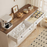 Farmhouse Kitchen Sideboard Buffet Cabinet with Storage