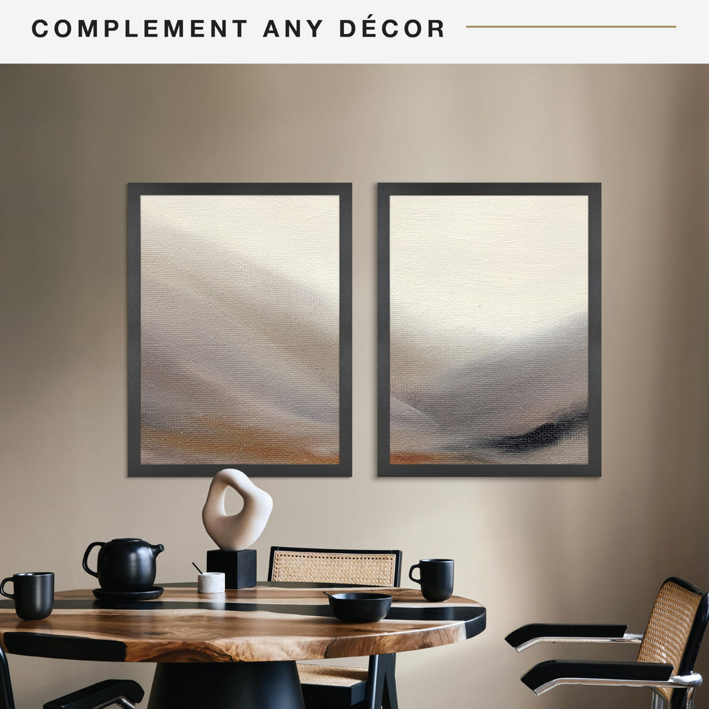 Studio Gallery Poster Frame, 18x24, Black Woodgrain, 2-Pack