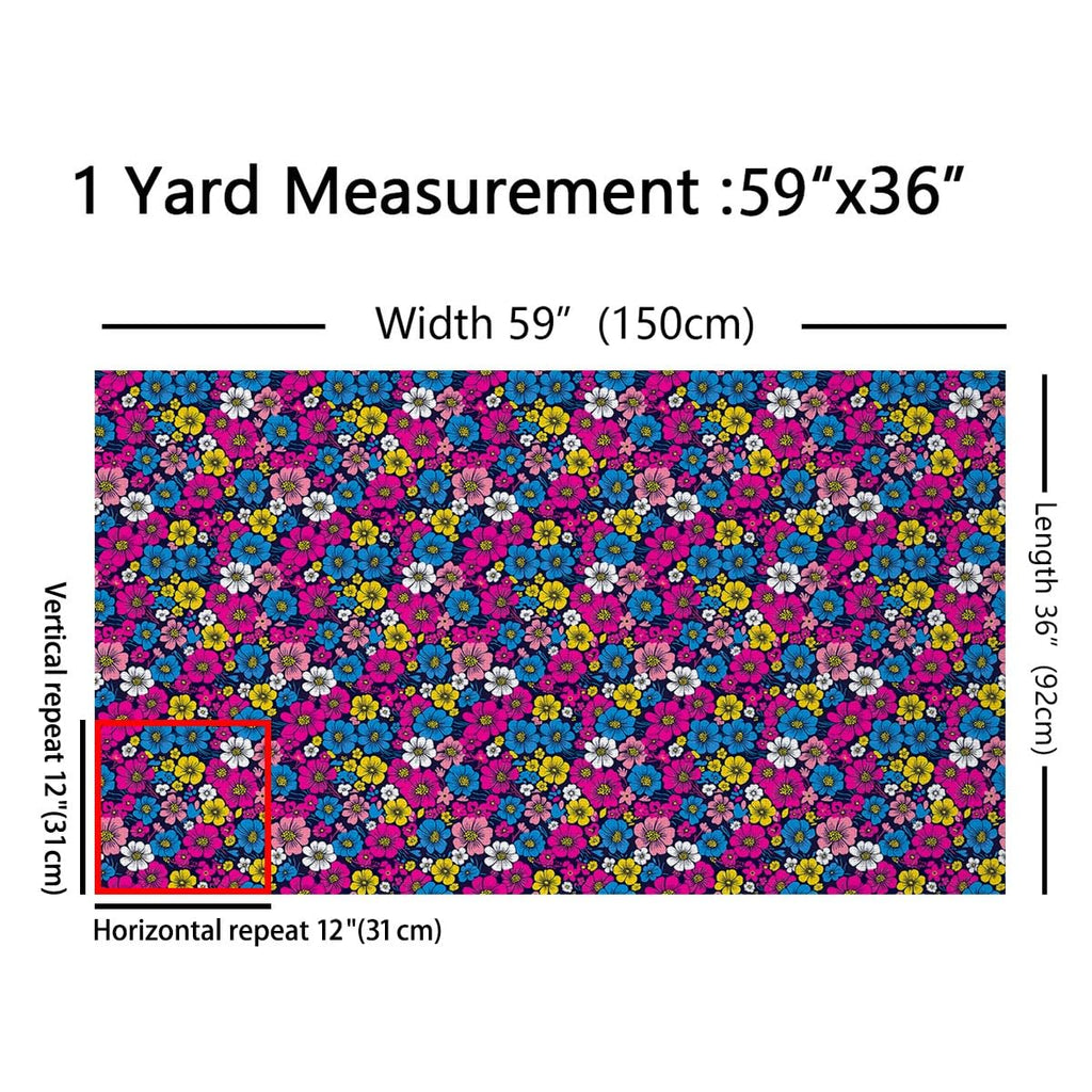 Floral Upholstery Fabric by The Yard Soft 1 Yards
