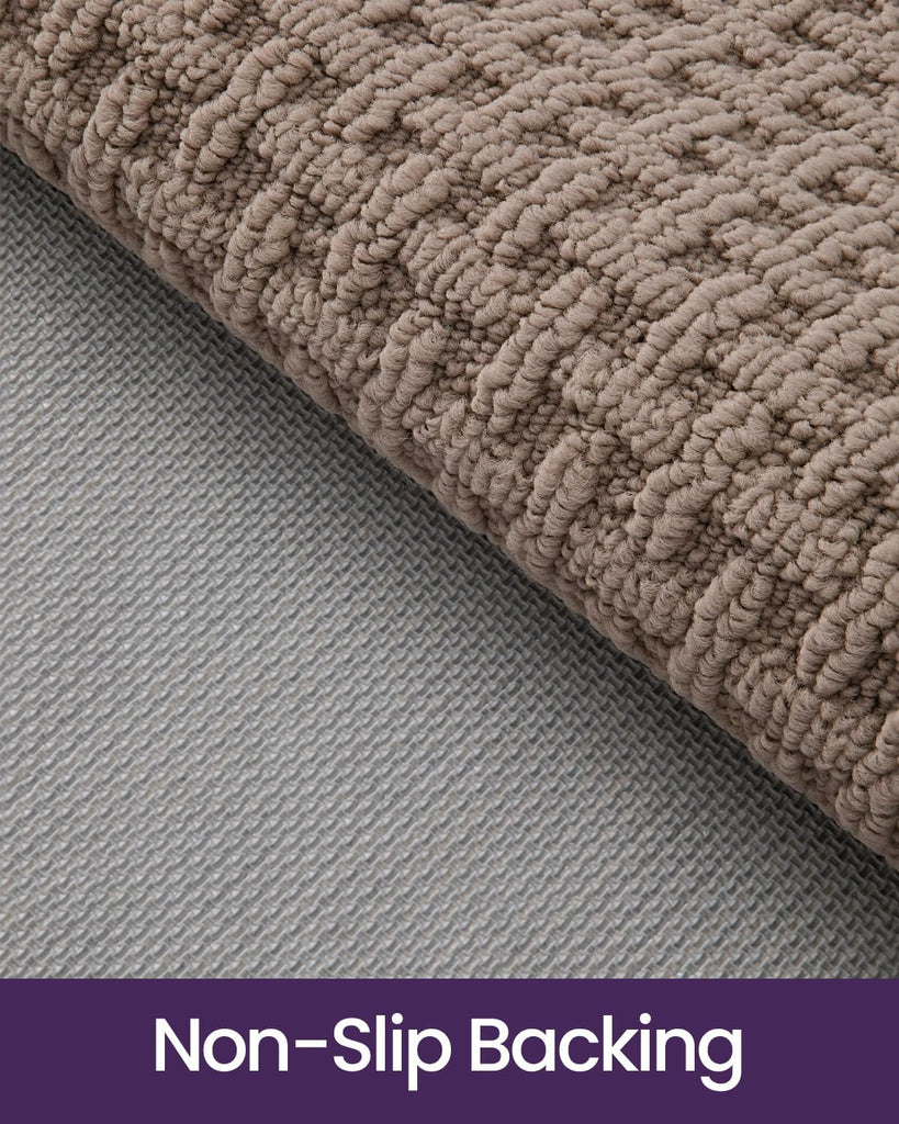 Washable Door Mat Indoor Entrance 24x36, Entryway Doormats, Beige | Low Profile, Dirt-Trapping & Absorbent, Non Slip