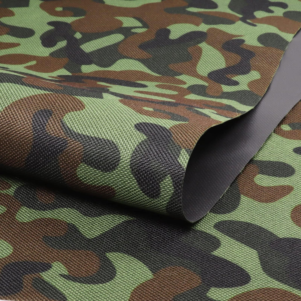Marine Waterproof Canvas Fabric 600D Camouflage Material 60"×540"