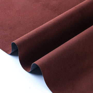 Removable Velvet Flock Self Adhesive Felt Fabric Liner Brown Velvet Drawer Liner for Jewelry Drawer Craft Felt Fabric