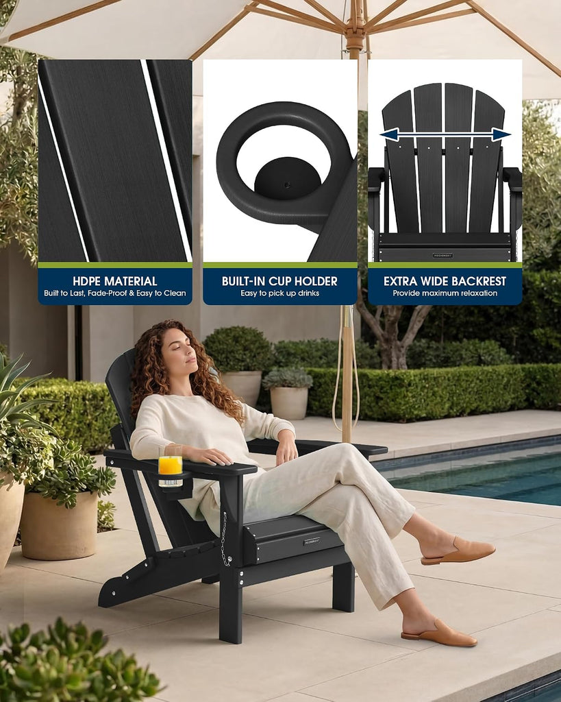 Folding Adirondack Chairs, Patio Chairs, Lawn Chairs, Outdoor Chair, Adirondack Chair Plastic, Fire Pit, Weather